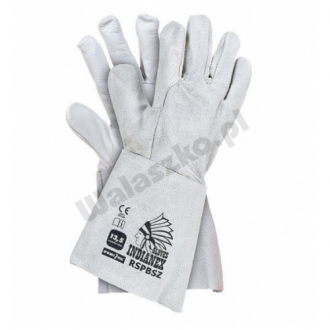 RĘKAWICE SPAWALNICZE SKÓRZANE DŁUGIE INDIANEX