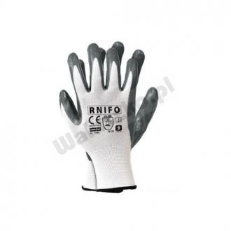 RĘKAWICE ROBOCZE POWLEKANE SPIENIONYM NITRYLEM