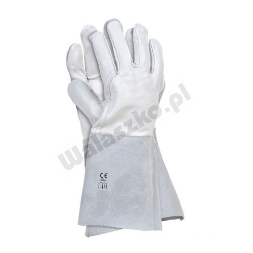Rękawice spawalnicze długie skóra licowa LAMA