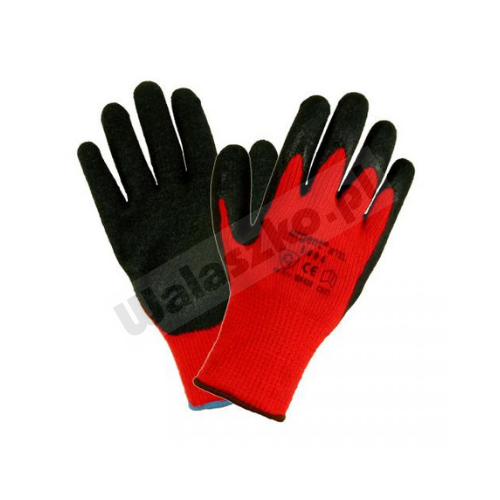 Rękawice robocze ocieplane powlekane lateksem Rękawice robocze ocieplane powlekane lateksem