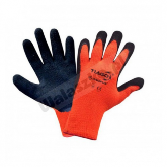 Rękawice robocze ocieplane Tiago powlekane spienionym lateksem